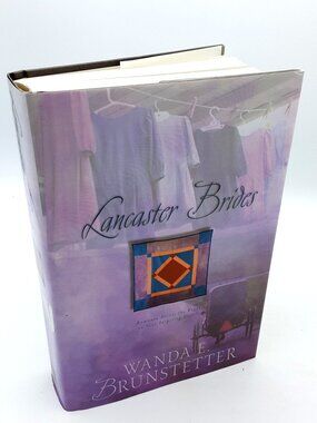 Lancaster Brides WANDA E. BRUNSTETTER LARGE PRINT HBDJ Stories of 4 Amish Brides